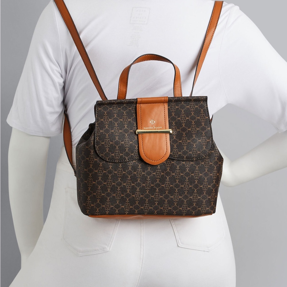 NWOT Nanette Lepore Logo Convertible Bag